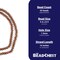The Bead Chest Light Brown Bicone Natural Wood Beads (5x8mm): Organic Eco-Friendly Wooden Bead Strand for DIY Jewelry, Crafts, Necklace and Bracelet Making